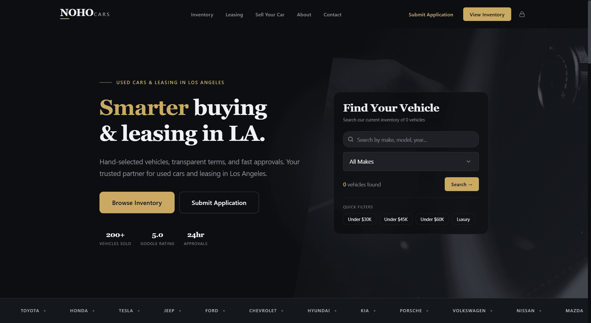 NOHO Cars screenshot