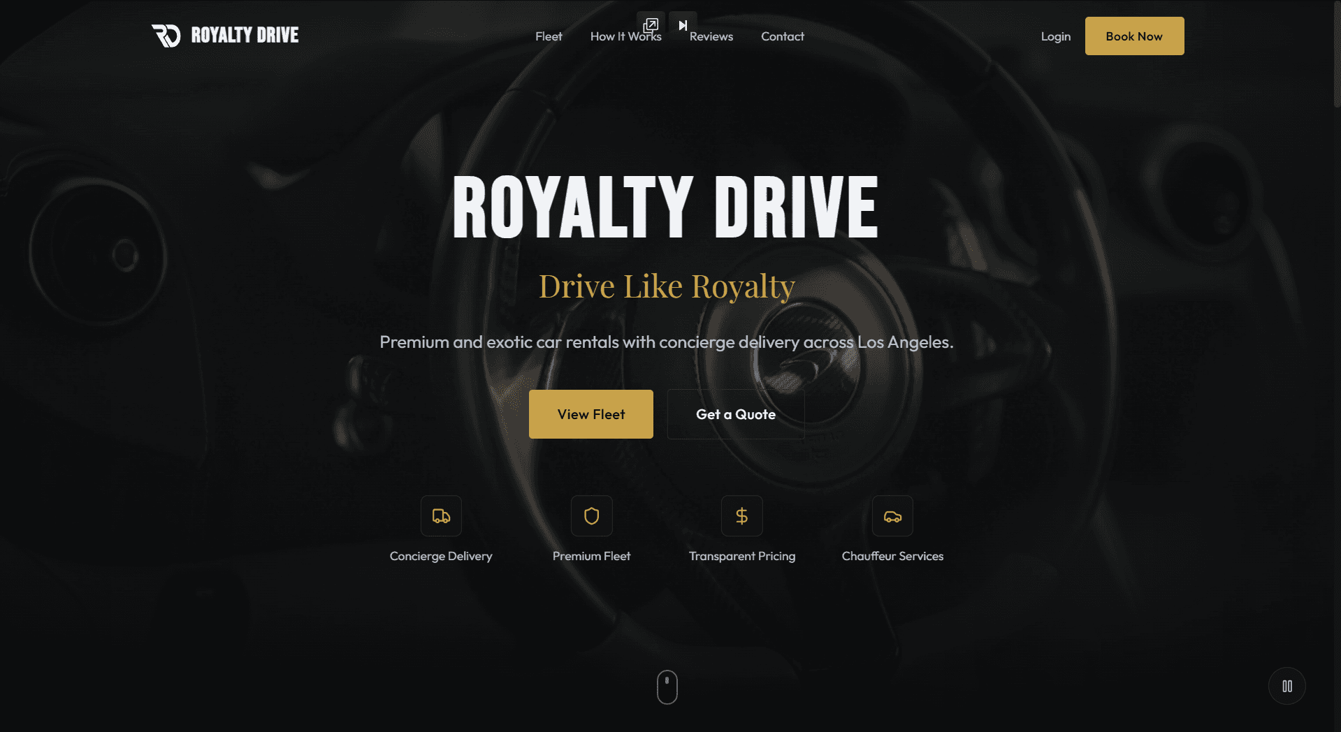 Royalty Drive screenshot